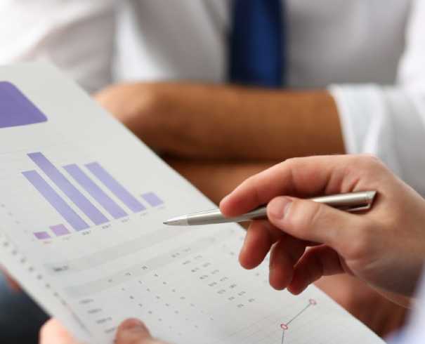 Chart reflecting a graph